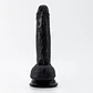 Dildo de Silicone Líquido Inviktus 7 Crushious Preto - Thumbnail 4