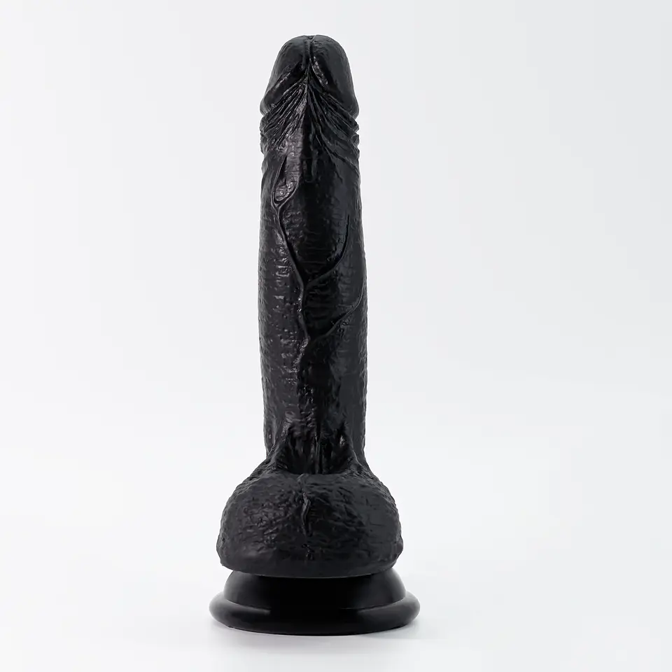 Dildo de Silicone Líquido Inviktus 7 Crushious Preto 4