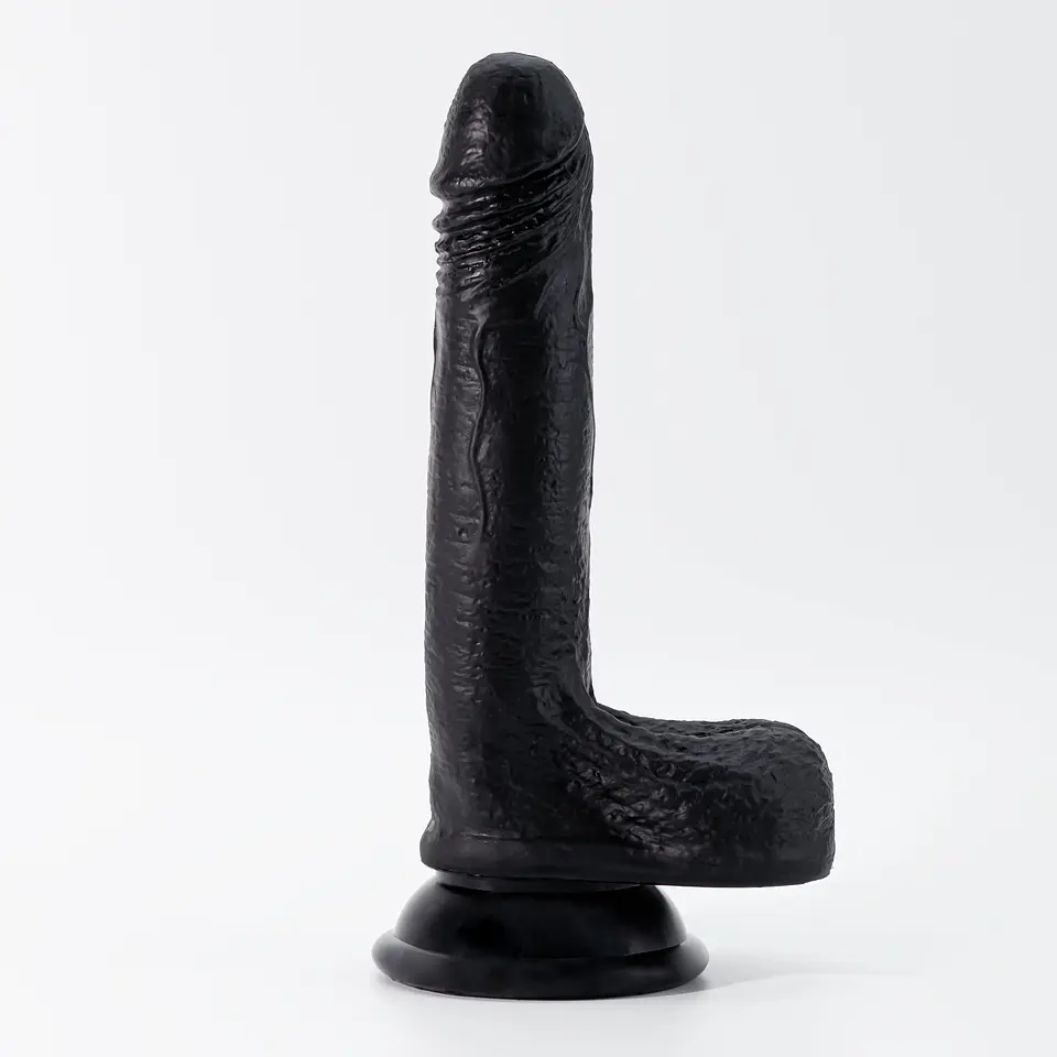 Dildo de Silicone Líquido Inviktus 7 Crushious Preto 5