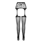 Collants com Efeito de Ligas Pretas Erotic Line Passion - Thumbnail 6