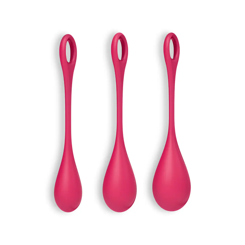 Conjunto de 3 Bolas Kegel Yoni Power 1 Satisfyer 6