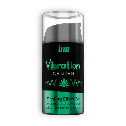 Gel com Vibração Vibration Ganjah Intt 15ml