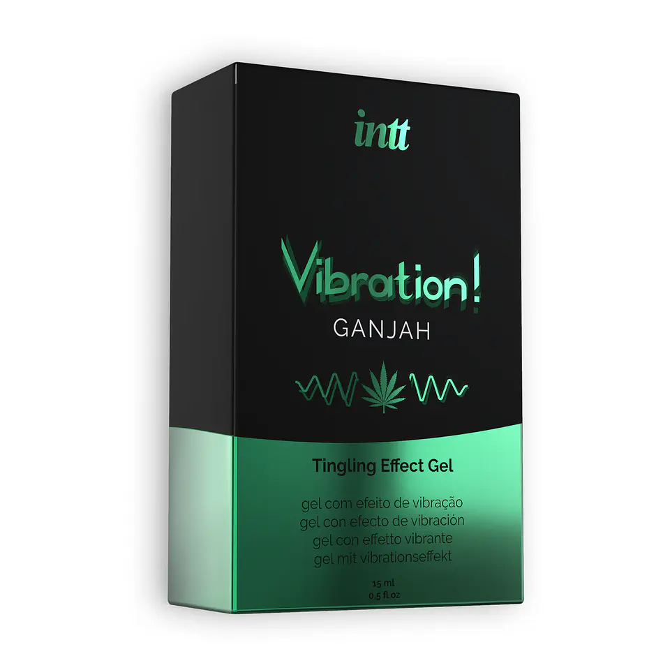 Gel com Vibração Vibration Ganjah Intt 15ml 3