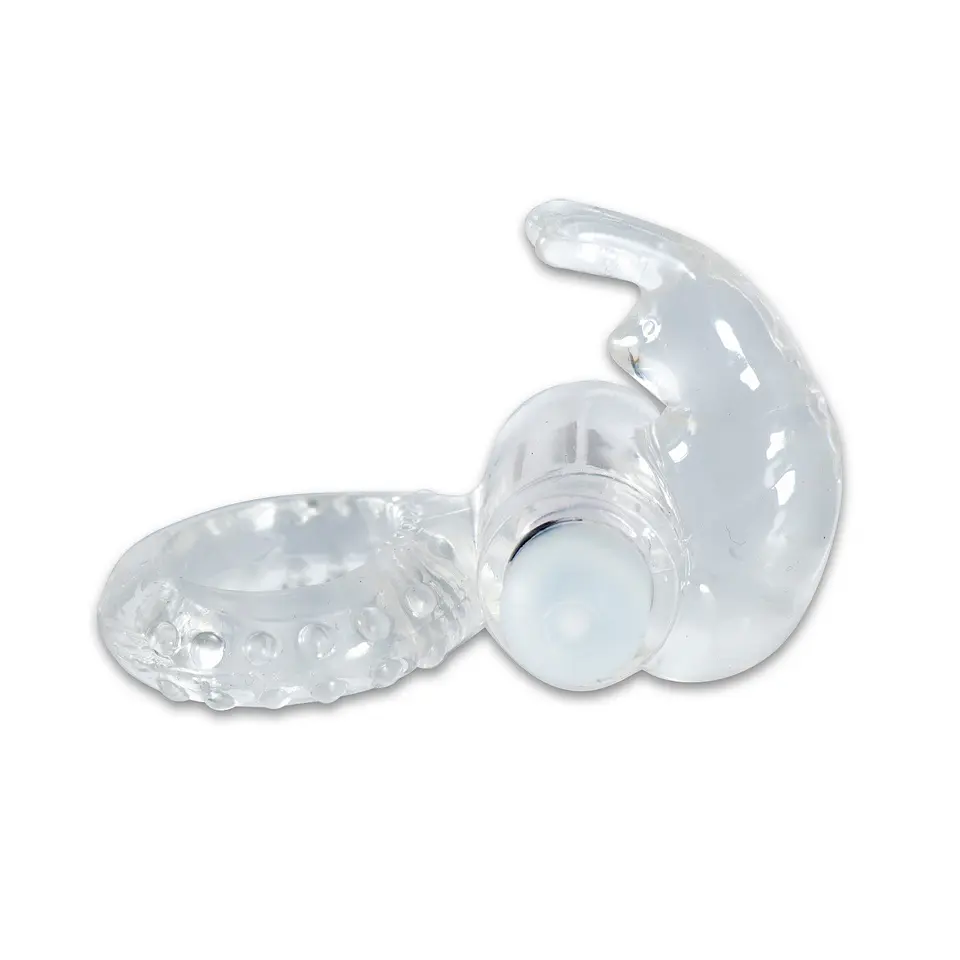 Anel Vibratório Conejillo Transparente Libid Toys 1