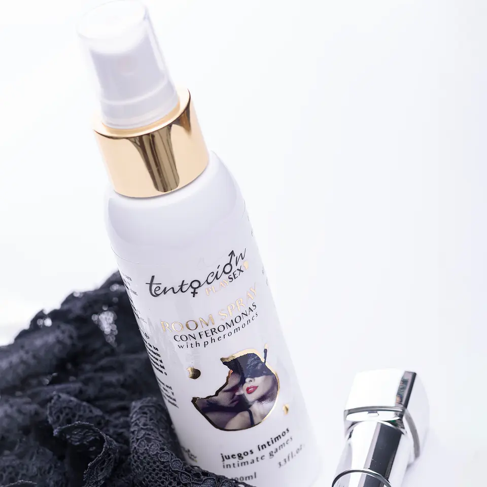 Ambientador com Feromonas Aroma Jogos Íntimos 100ml Tentación Play Sex 1