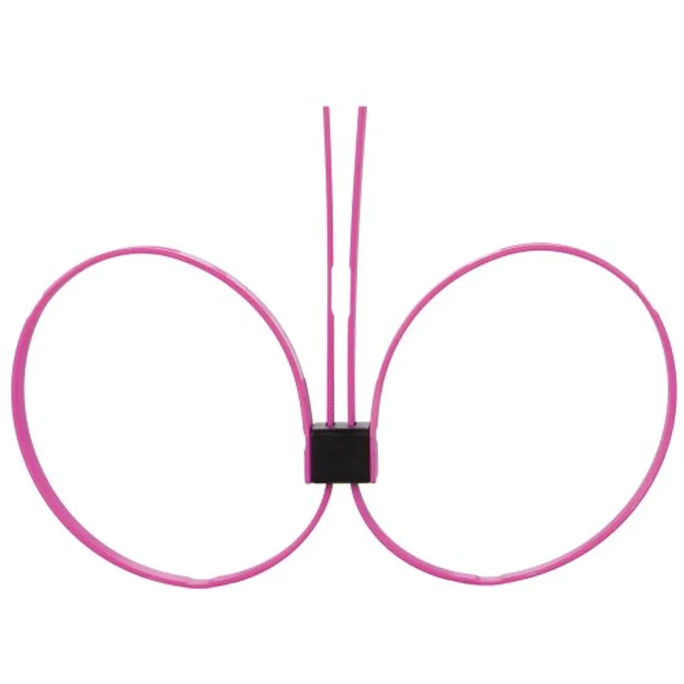 Algemas Descartáveis de Plástico Ouch! Zip Tie Cuffs Extended 1
