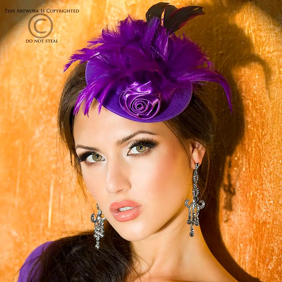 Chapéu Roxo Chilirose (CR-3261) 1