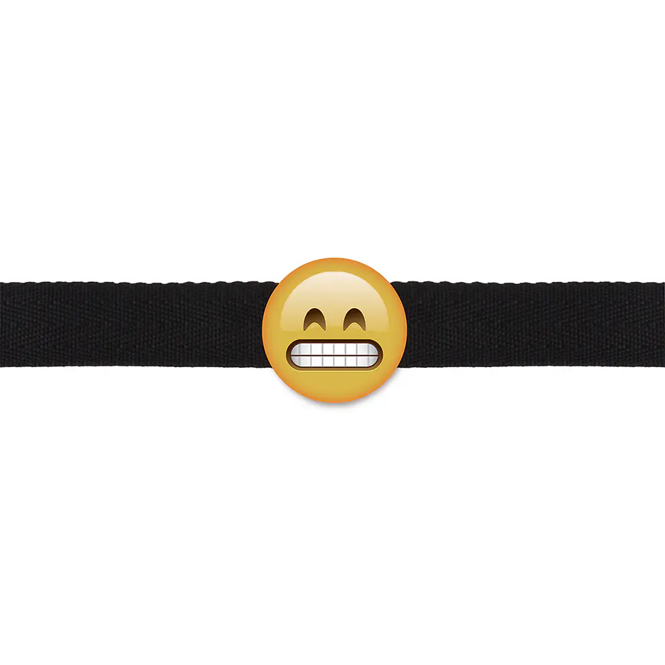 Mordaça Emogag Feliz Shots Toys 1