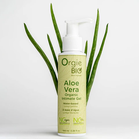 Gel Lubrificante à Base de Água Bio Aloe Vera 100ml Orgie