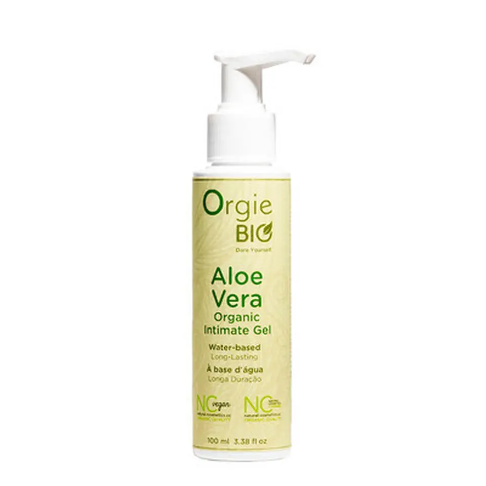 Gel Lubrificante à Base de Água Bio Aloe Vera 100ml Orgie 2