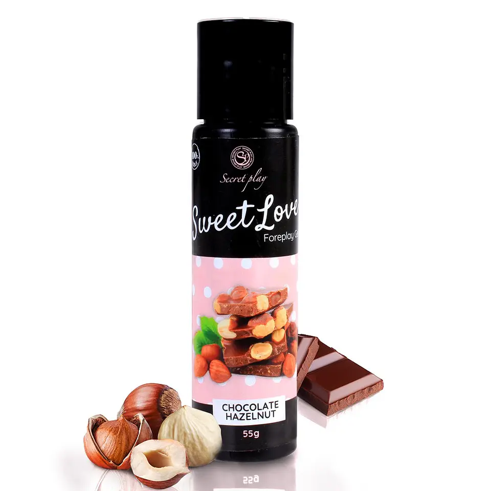 Gel Lubrificante com Sabor a Chocolate e Avelãs Sweet Love Secret Play 60ml 3