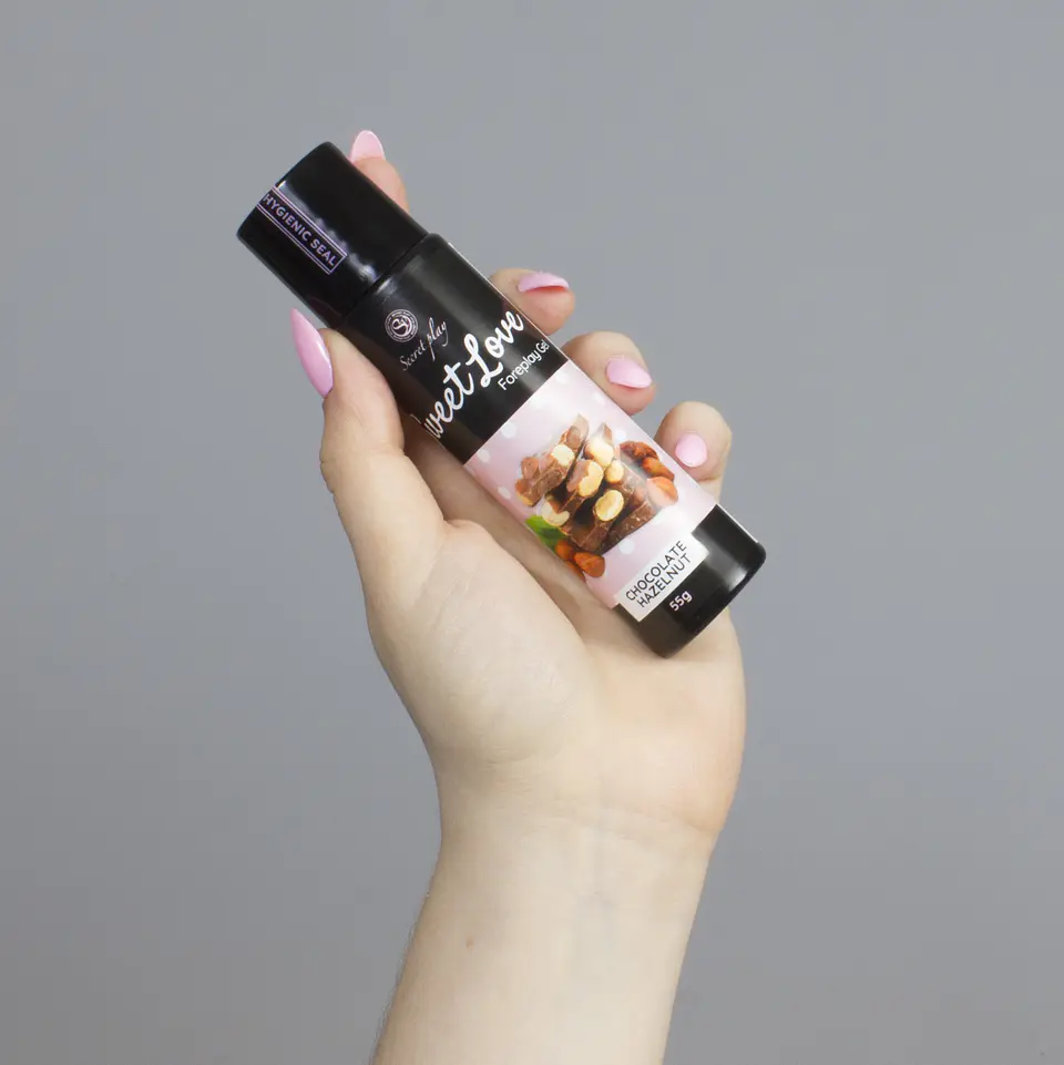 Gel Lubrificante com Sabor a Chocolate e Avelãs Sweet Love Secret Play 60ml 4