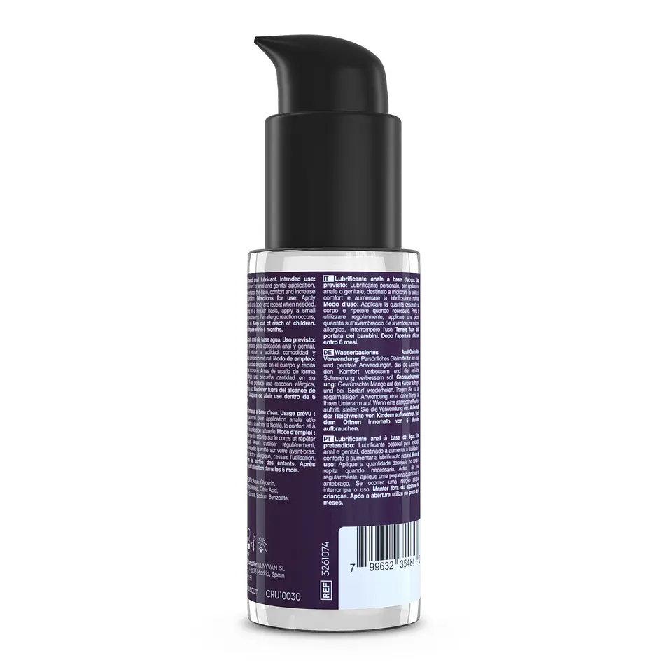 Explorer Duche Anal 90ml com Lubrificante Anal 50ml e Plug the Plunger Crushious 6