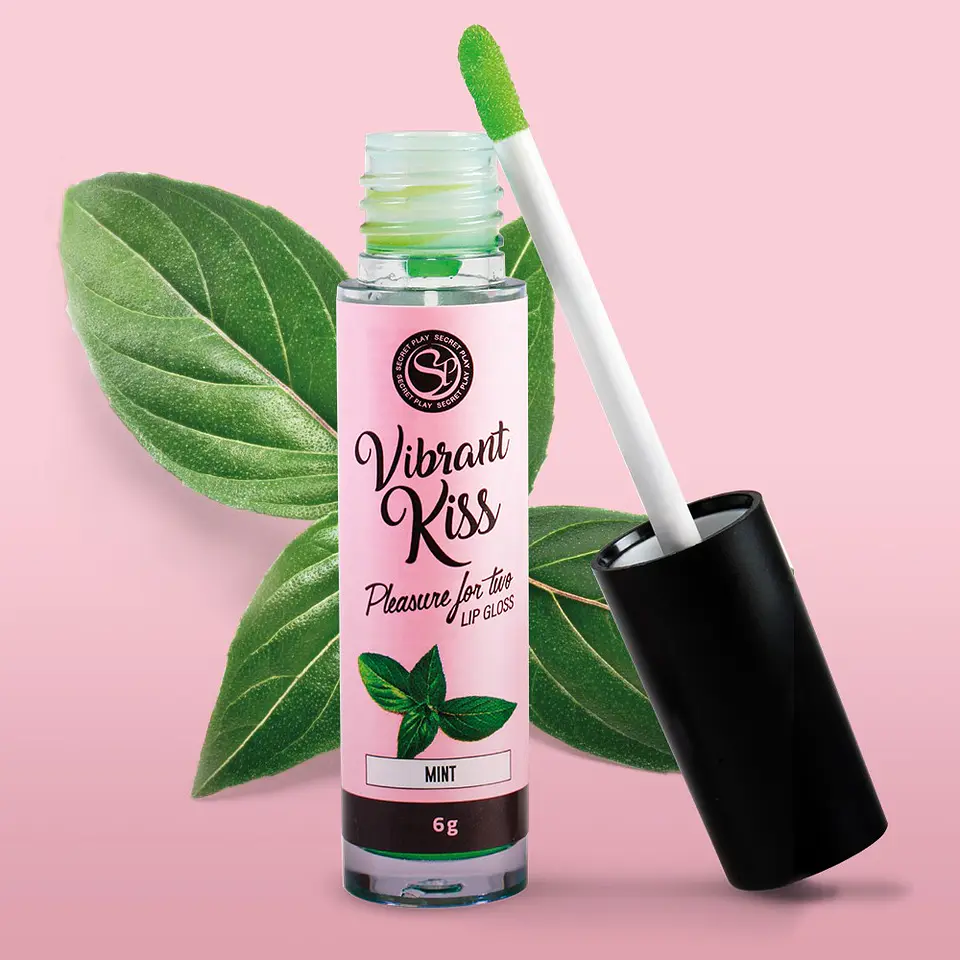 Lip Gloss de Menta Vibrant Kiss 6gr Secret Play 1