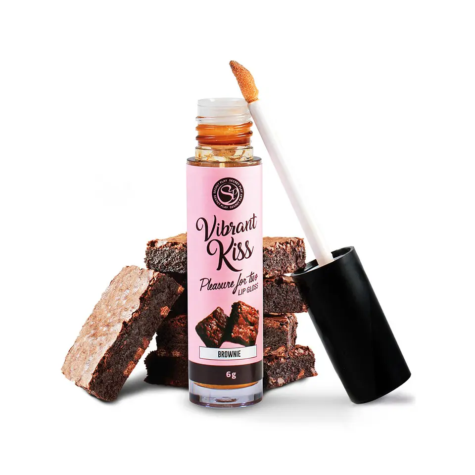 Lip Gloss de Brownie Vibrant Kiss 6gr Secret Play 2