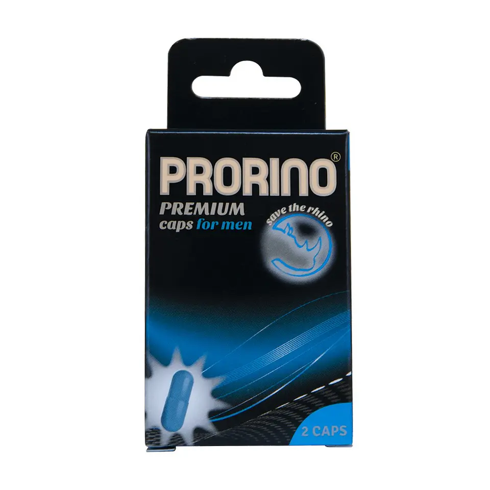 Cápsulas Estimulantes Prorino Potency Caps para Homem 2 Cápsulas 2