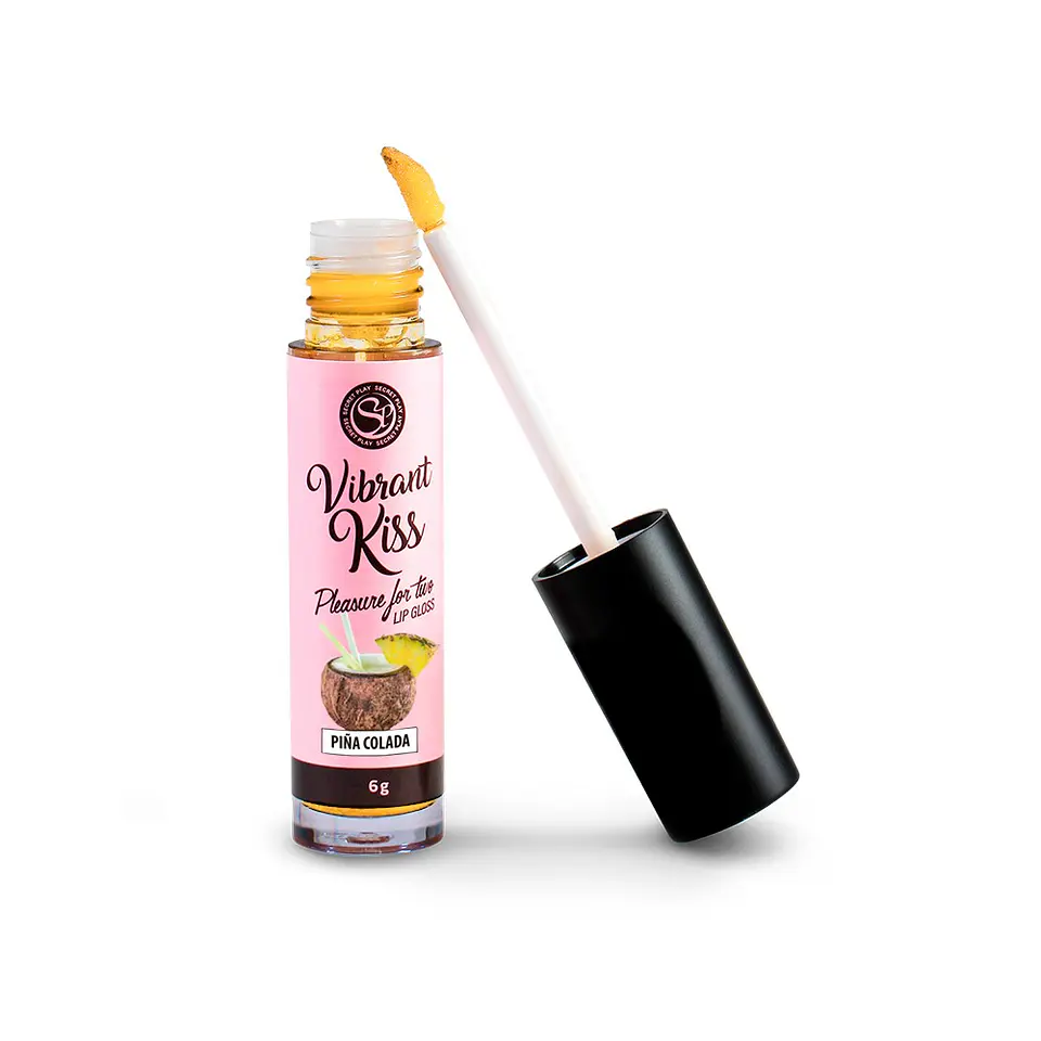 Lip Gloss de Piña Colada Vibrant Kiss 6gr Secret Play 3