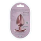 Plug Anal Smooth Silicone Large 3,5 /8,9 CM Rose Gold Ouch! - Thumbnail 3