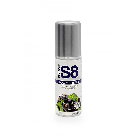 Lubrificante à Base de Água com Sabor a Groselha Negra S8 Stimul8 125ml