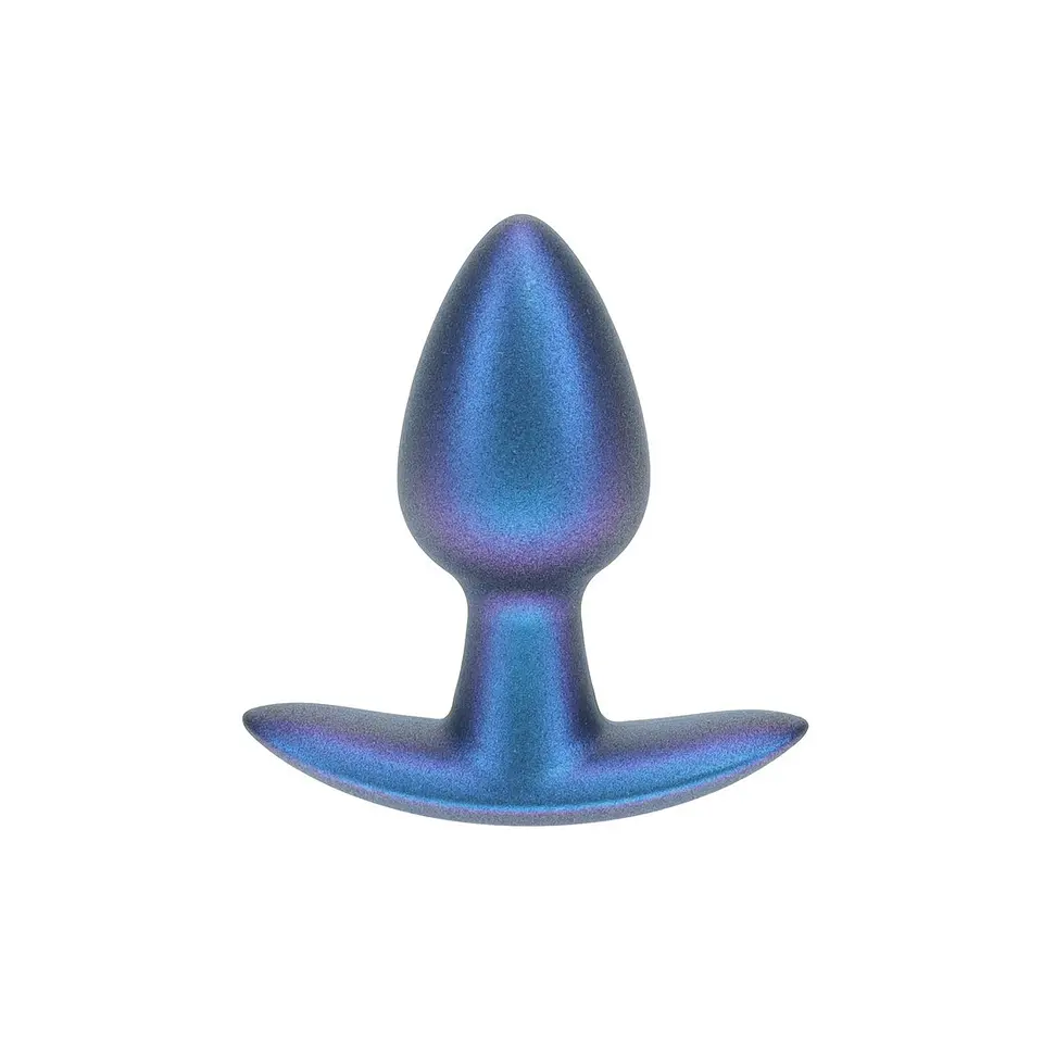 Plug Anal Smooth Silicone Small 2.6 /6,5 CM Metallic Ouch! 1