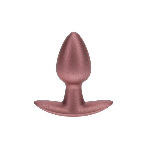 Plug Anal Smooth Silicone Small 2.6 /6,5 CM Rose Gold Ouch!