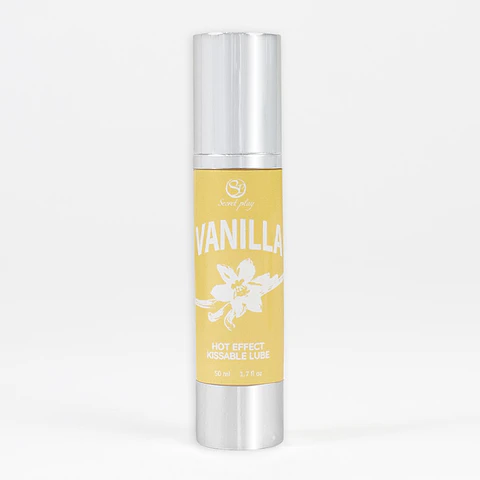 Lubrificante de Efeito Calor com Sabor a Baunilha 50 ML Secret Play