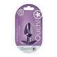 Plug Anal Smooth Silicone Medium 3,1 /7,9 CM Metallic Ouch! - Thumbnail 4