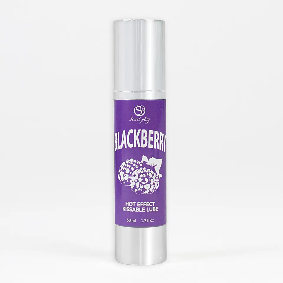 Lubrificante de Efeito Calor com Sabor a Amora 50 ML Secret Play 1