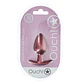 Plug Anal Smooth Silicone Medium 3,1 /7,9 CM Rose Gold Ouch! - Thumbnail 2