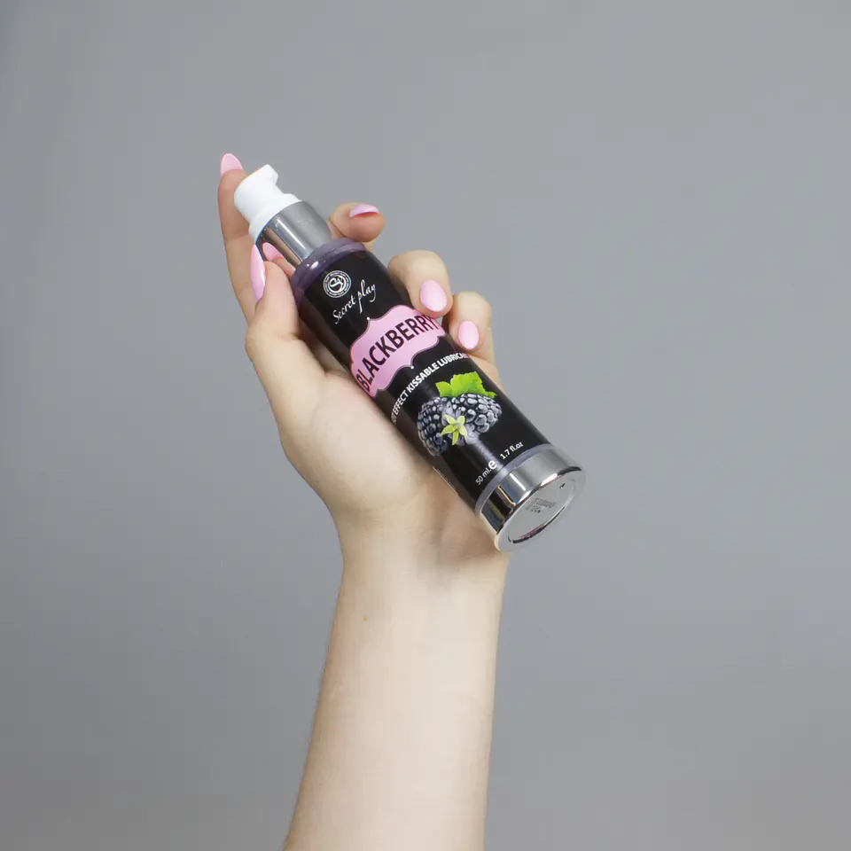 Lubrificante de Efeito Calor com Sabor a Amora 50 ML Secret Play 4