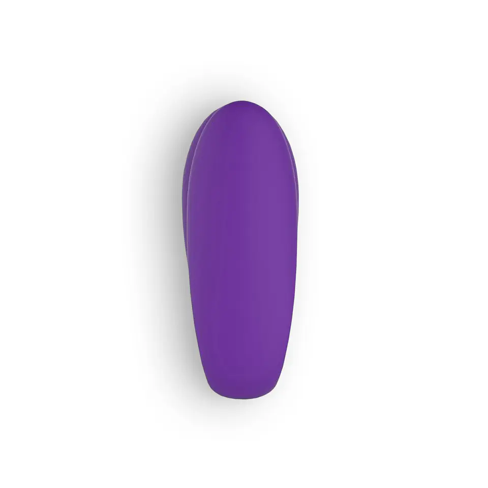 Vibrador Recarregável com Comando para Casal Roxo Toyz4lovers 4