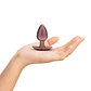 Plug Anal Smooth Silicone Medium 3,1 /7,9 CM Rose Gold Ouch! - Thumbnail 4