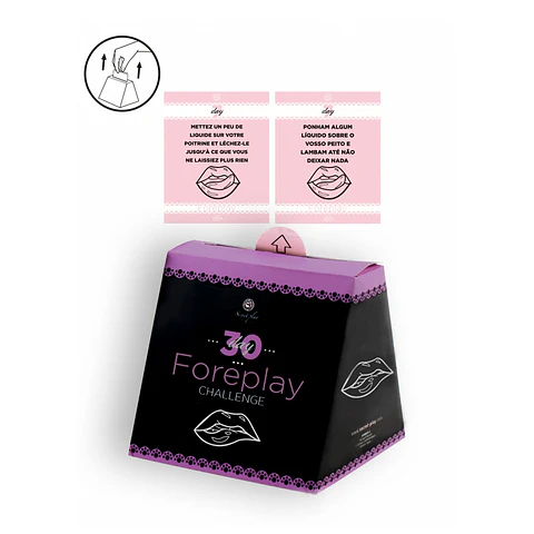 Jogo 30 Day Foreplay Challenge em Português e Francês Secret Play