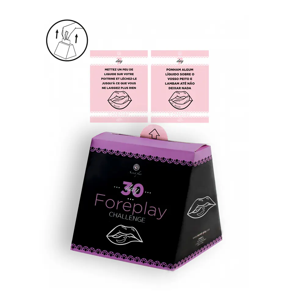 Jogo 30 Day Foreplay Challenge em Português e Francês Secret Play 1