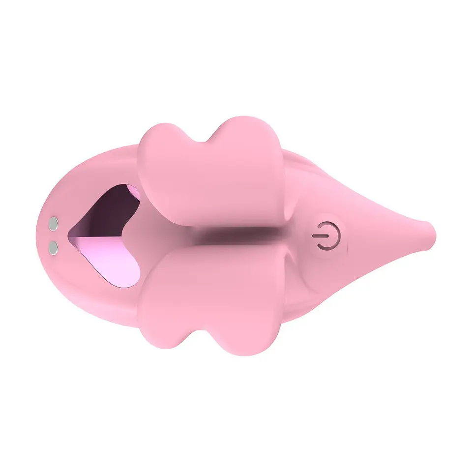 Vibrador de Dedo Finger Dual Rosa Loveline 5
