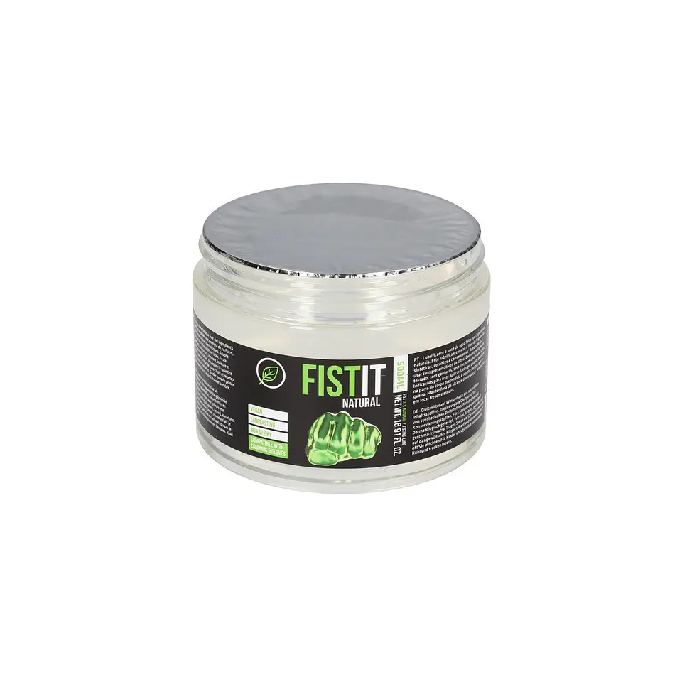 Lubrificante Natural à Base de Água 17 Fl Oz 500 ML Fist It 4
