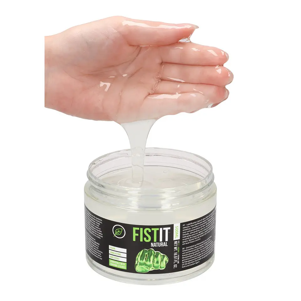 Lubrificante Natural à Base de Água 17 Fl Oz 500 ML Fist It 6