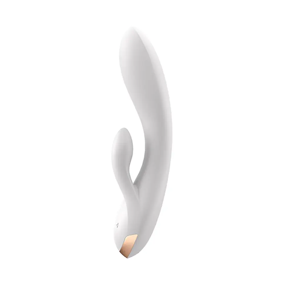 Vibrador Double Flex com App Satisfyer Branco 4