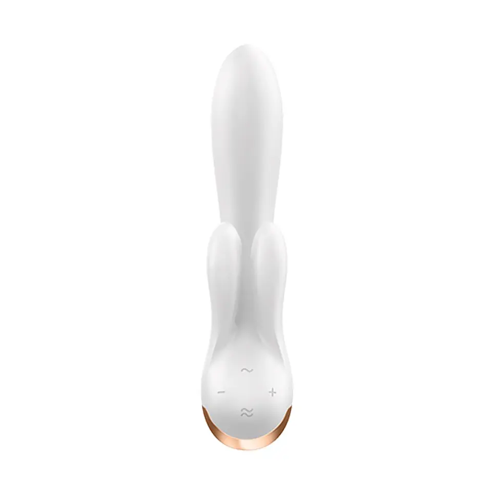 Vibrador Double Flex com App Satisfyer Branco 5