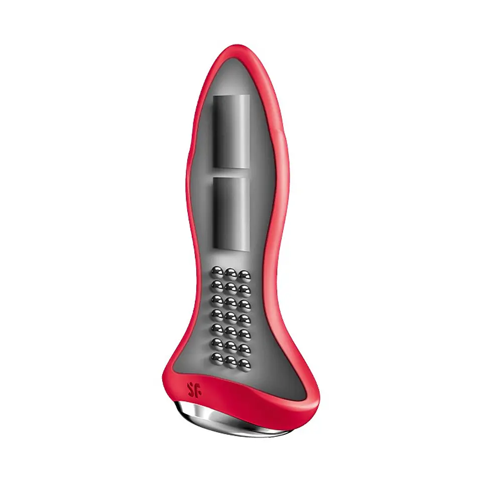 Plug Vibratório Rotator Plug 1+ com App Satisfyer Vermelho 3