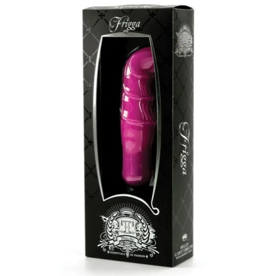 Vibrador Frigga Rosa Embalagem Preta Touché 2