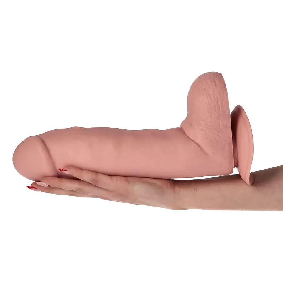 Dildo Realista Fulvio Pele Clara 31 CM Made In Italy 2