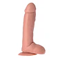 Dildo Realista Fulvio Pele Clara 31 CM Made In Italy - Thumbnail 3