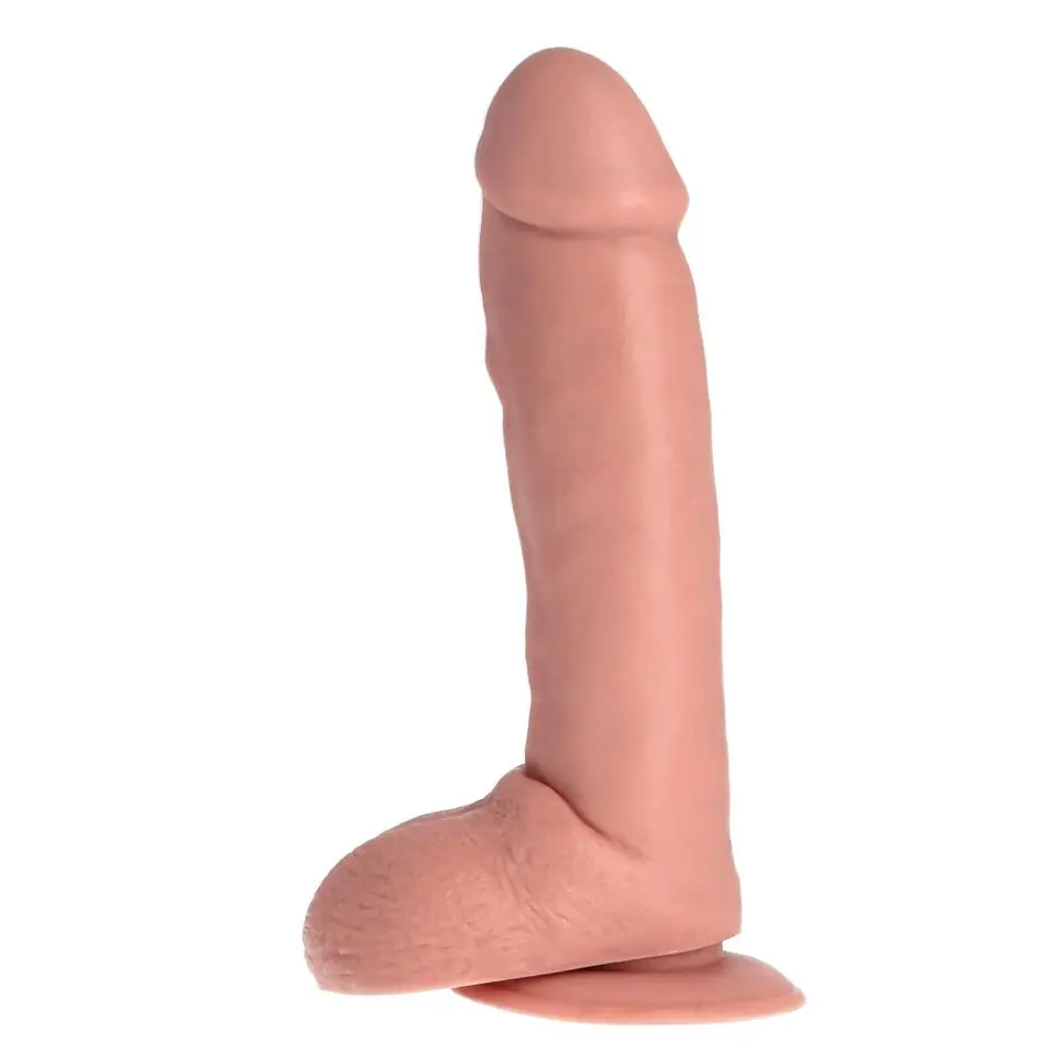 Dildo Realista Fulvio Pele Clara 31 CM Made In Italy 6