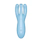 Vibrador Threesome 4 com App Satisfyer Azul - Thumbnail 4