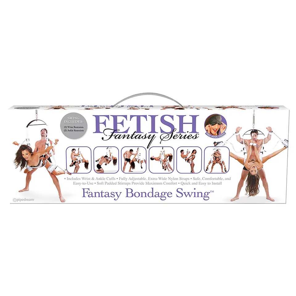 Baloiço Fantasy Bondage Swing Fetish Fantasy Series Branco 2