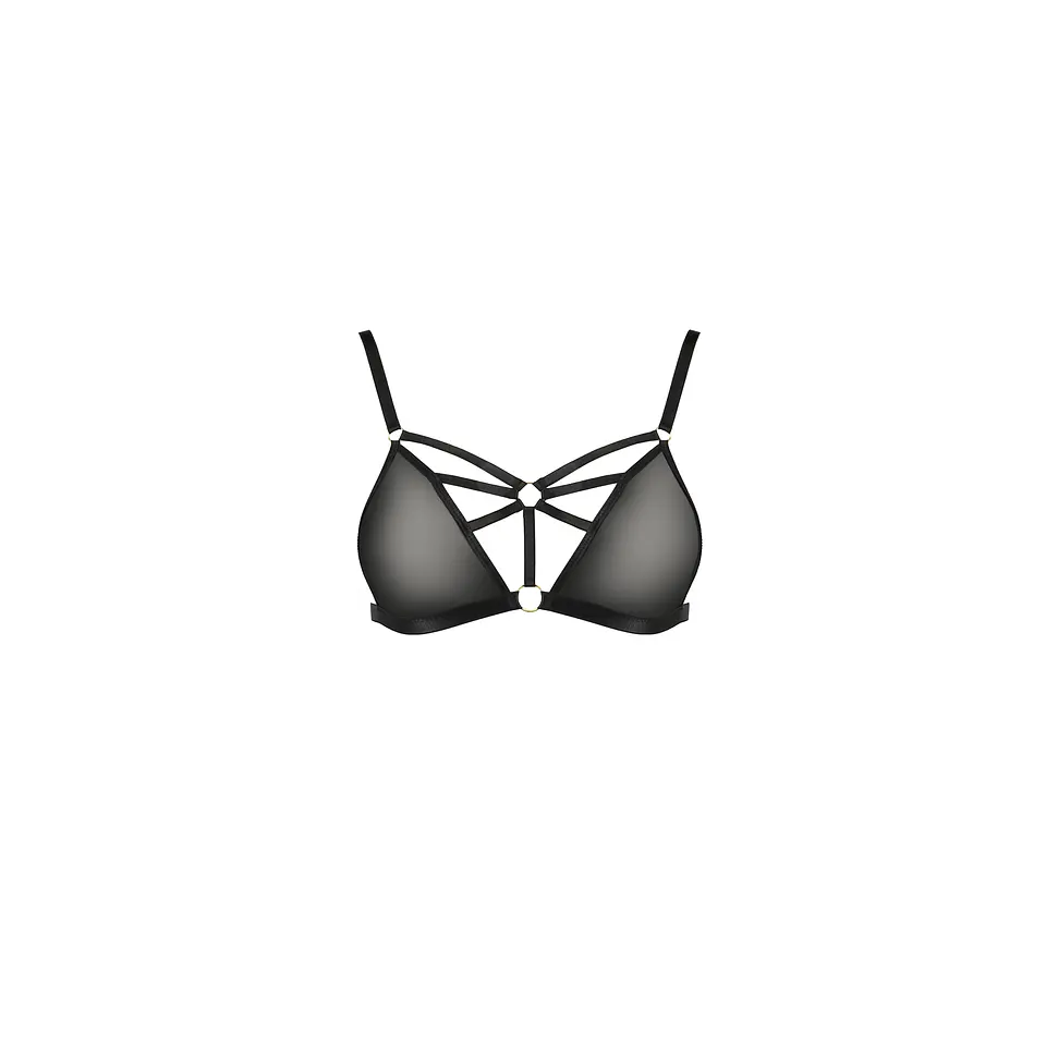 Sutiã Meggy Preto Devil Collection Passion 1