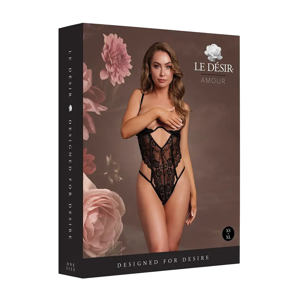 Body Lace Underwired Preto Le Désir 2