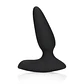Plug Anal com Vibração e Comando Smooth Vibrating Licorice Black Loveline - Thumbnail 5