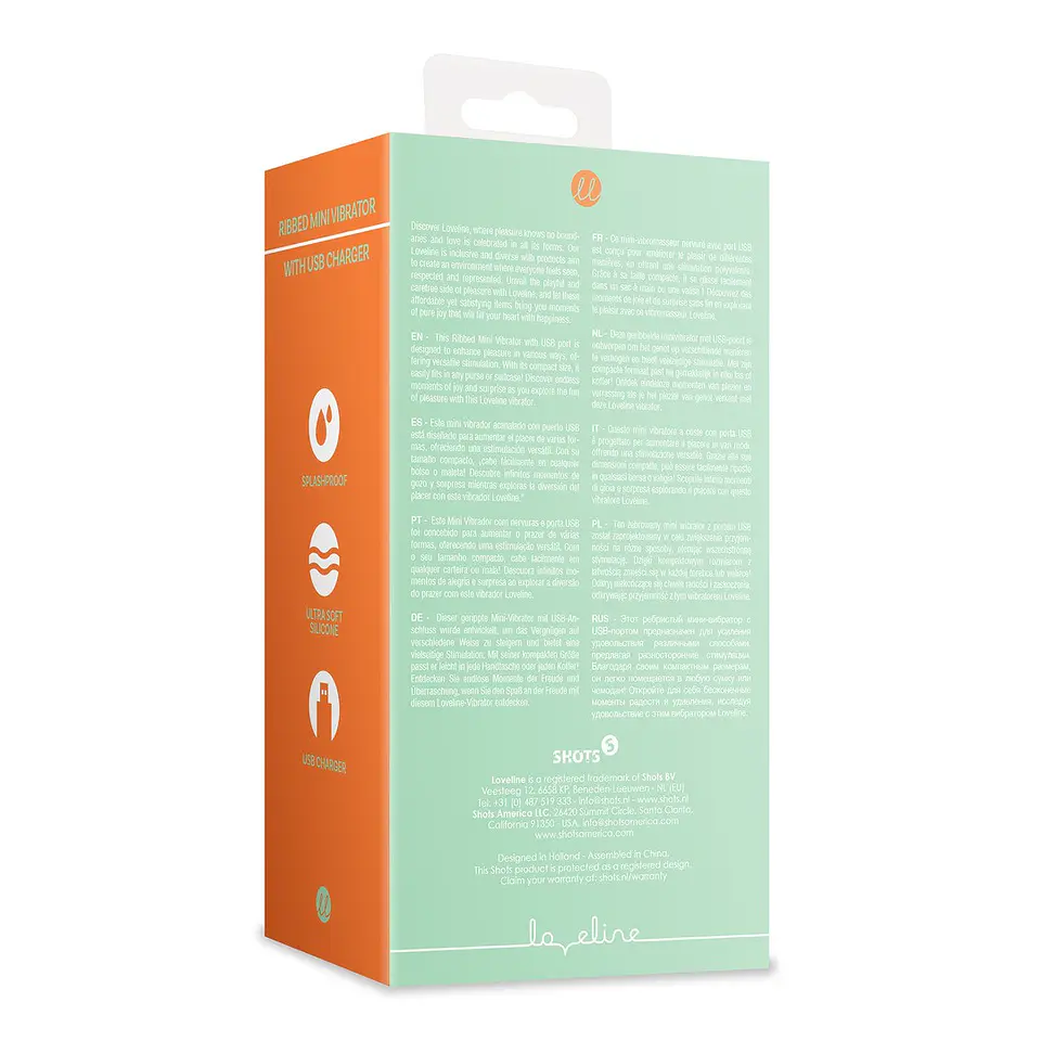 Mini Vibrador Estriado Spring Sage Loveline 3
